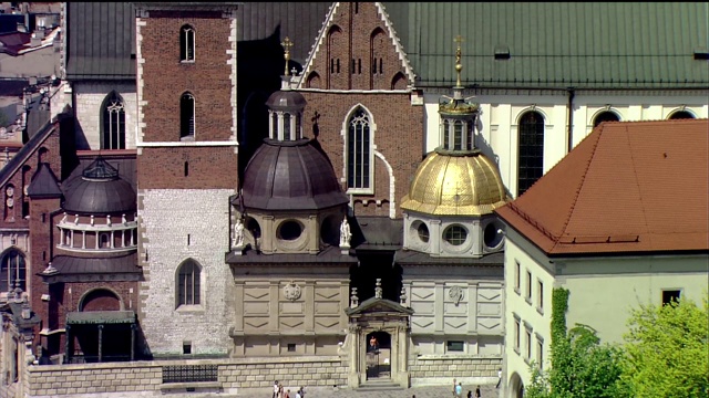 Wawel皇家大教堂视频素材