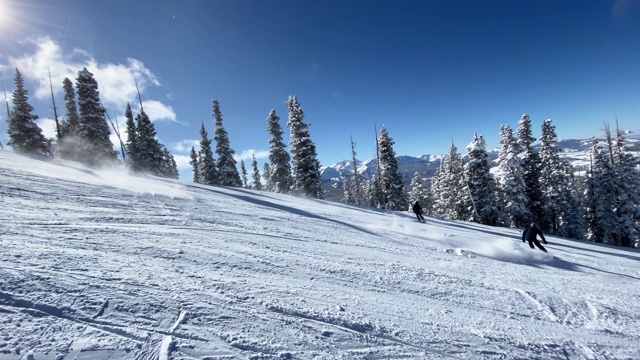 科罗拉多州特柳赖德新下的雪视频下载