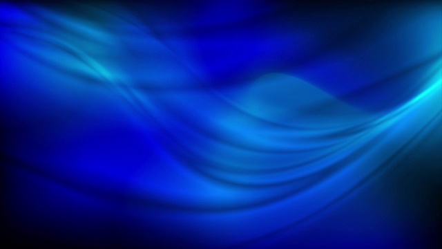 深蓝色平滑模糊波抽象运动背景视频下载