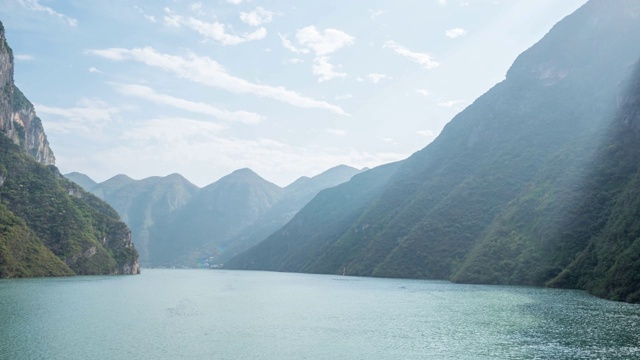 视频游轮上的长江，三峡，中华人民共和国，亚洲视频下载