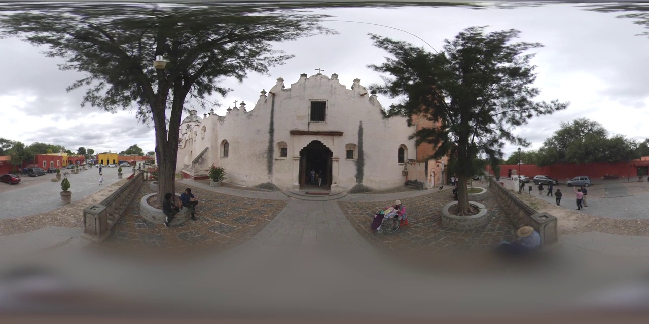 attonilco教堂或避难所attonilco在360 VR视频素材