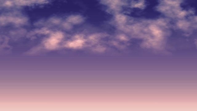 天空空气云效果背景视频素材