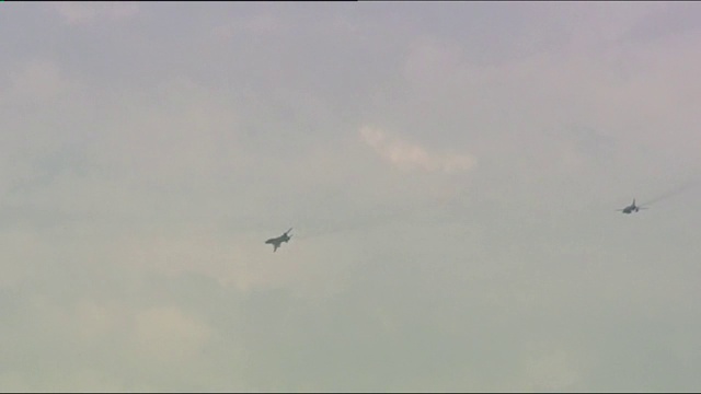 f - 16飞机视频素材