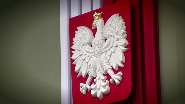 波兰盾徽视频素材