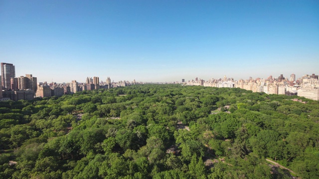 纽约中央公园延时晚-库存镜头视频下载