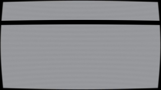 破碎的天线颗粒线效果旧电视屏幕视频素材