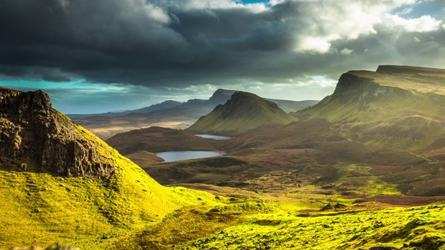 苏格兰风景，Quiraing -时间流逝视频下载