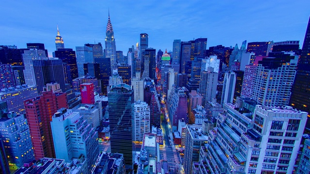 纽约市:地平线视频素材