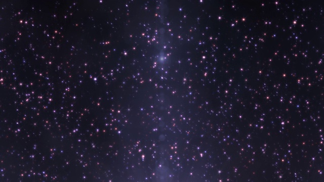 美丽的辉光粒子星闪亮明亮的光和浮动向上- 4K无缝循环运动背景动画视频下载