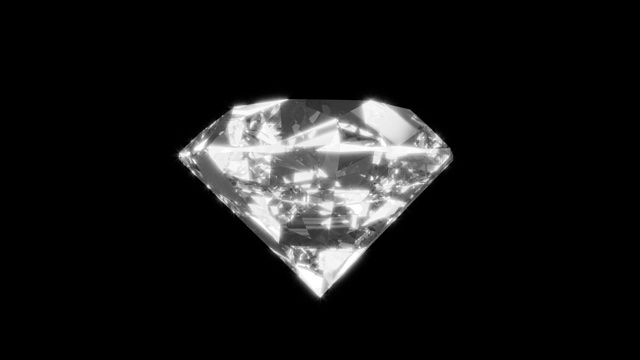 逼真的钻石近距离纹理，背景的珠宝宝石。视频素材