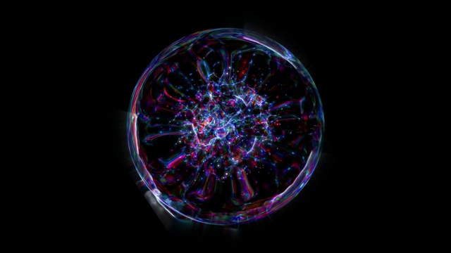 摘要能量等离子体球无缝环，能量宇宙球，带能量电荷的等离子体球。视频下载