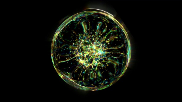 摘要能量等离子体球无缝环，能量宇宙球，带能量电荷的等离子体球。视频下载