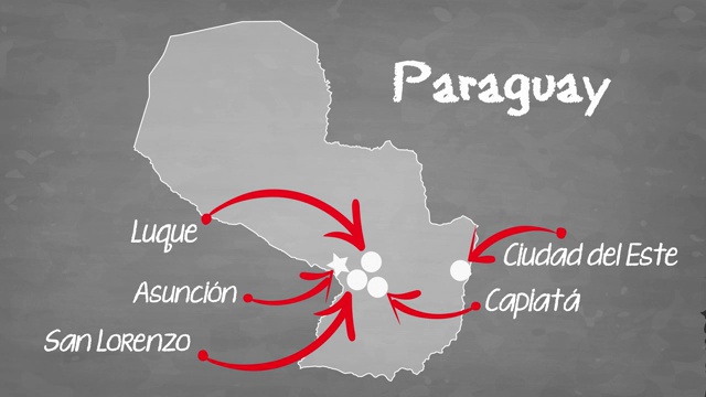 巴拉圭地图视频下载