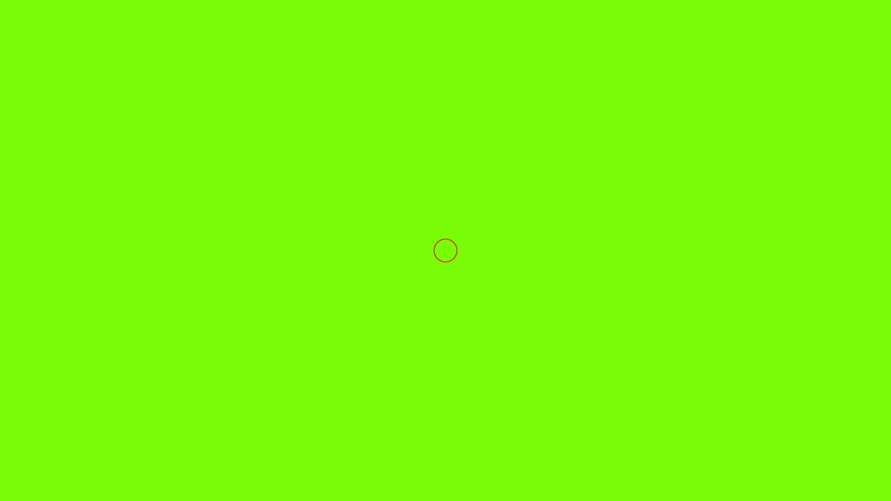 4K红色声纳环环绿色屏幕视频素材