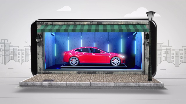 汽车在线购物- Alpha频道- 4K分辨率视频下载