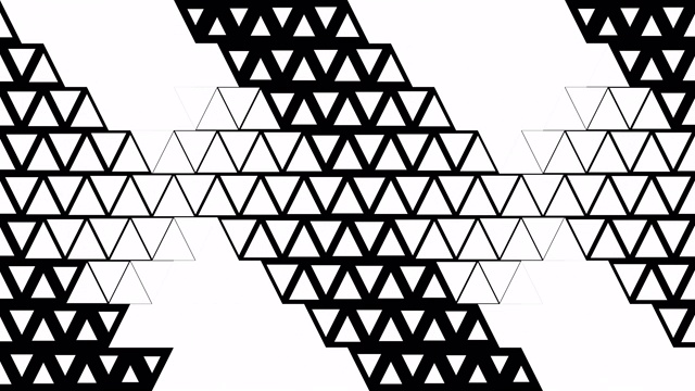 28过渡面具。三角形几何纹理，时髦的商业展示。视频下载