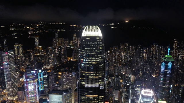 观赏香港市区夜景视频下载