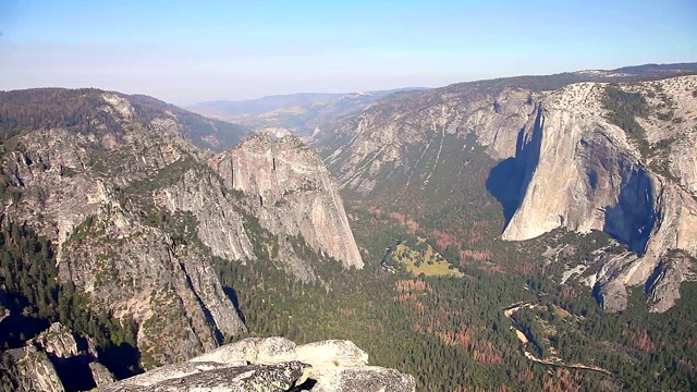 约塞米蒂的El Capitan全景视频素材