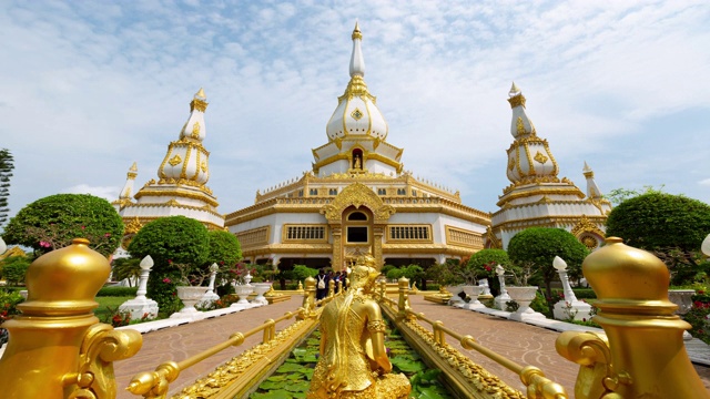 泰国玛哈寺，柴mongkol国王和省视频下载