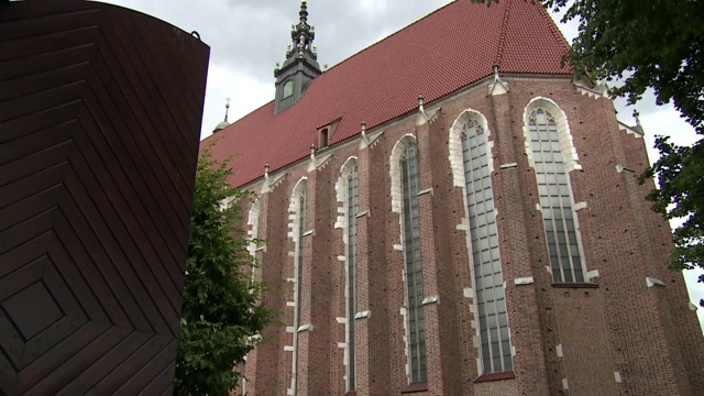 科珀斯克里斯蒂大教堂在克拉科夫视频素材