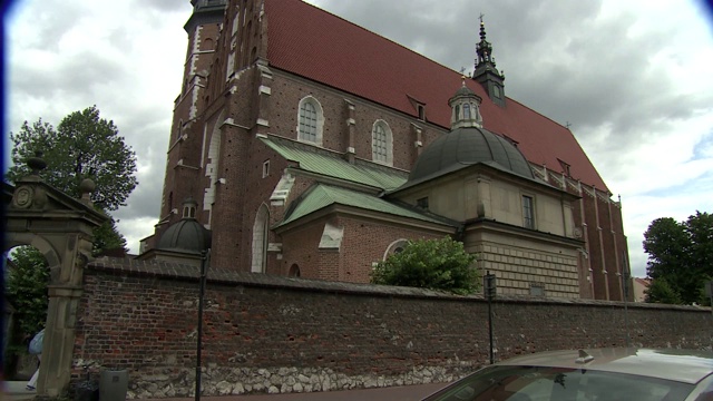 科珀斯克里斯蒂大教堂在克拉科夫视频素材