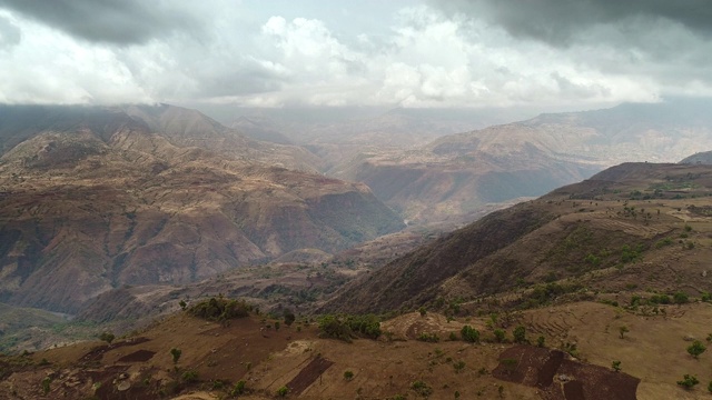 高原景观/埃塞俄比亚，非洲视频下载