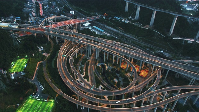 天桥在中国视频素材
