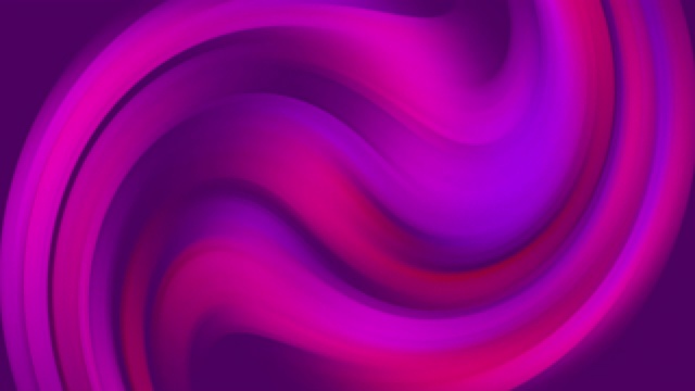 无缝循环中的霓虹平滑螺旋背景视频素材