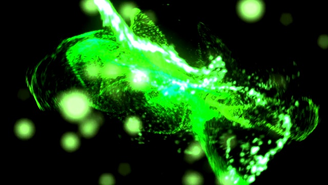 抽象粒子爆炸背景视频素材