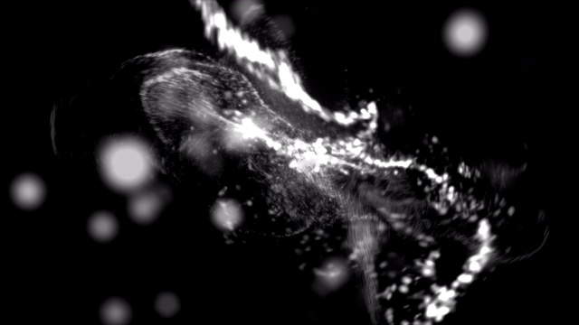抽象粒子爆炸背景视频素材