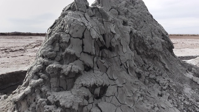 巨型泥火山到地热发电站视频下载