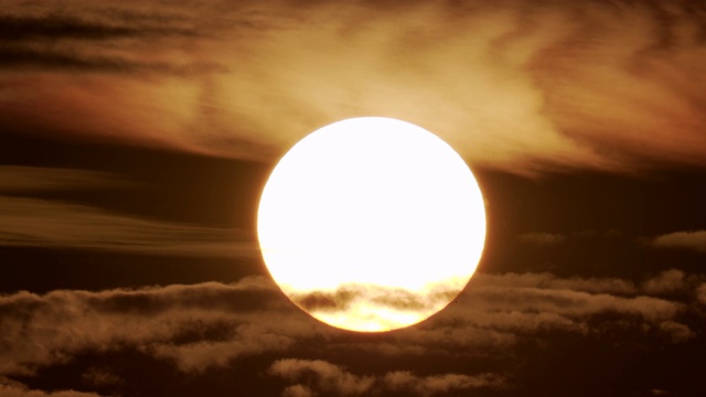 太阳，我们日落时的星星视频素材