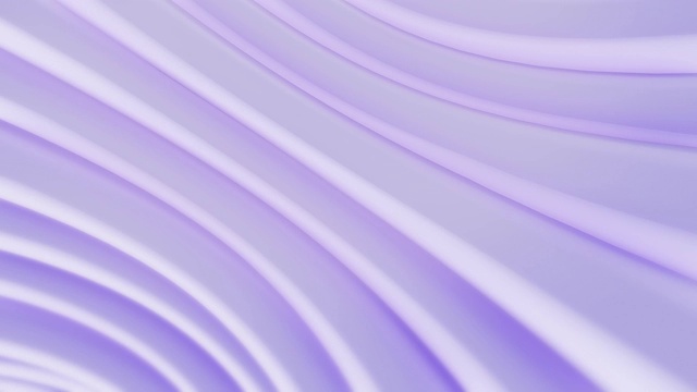 美丽的干净和软的背景动画。紫色抽象简单可循环的三维圆运动图形设计。视频素材