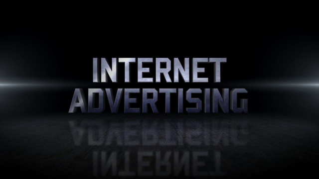 互联网广告字4K业务数字技术概念股票视频视频下载