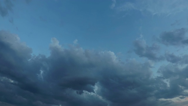 多云的天空时间流逝- 04视频下载