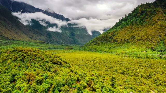 中国西藏美丽的风景视频素材