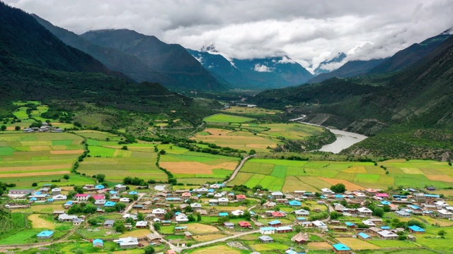中国西藏美丽的风景视频购买