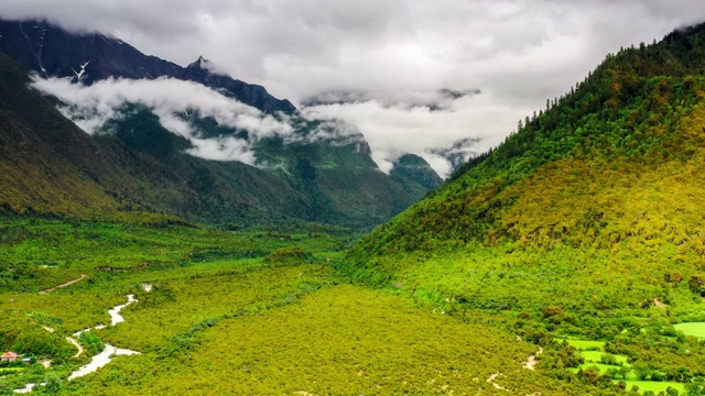 中国西藏美丽的风景视频素材