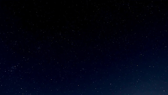 美丽夜空和银河的时间流逝视频素材