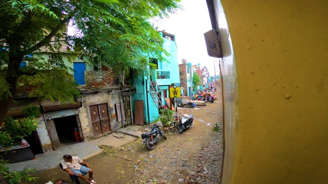 印度铁路之旅视频素材