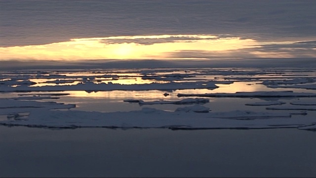 北冰洋的日落视频下载