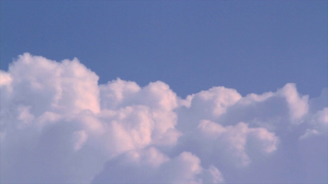 天空中的云变化时间流逝视频素材