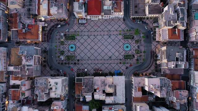帕特拉斯的奥尔加斯广场视频下载