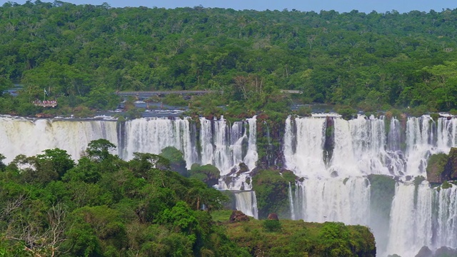 观看伊瓜苏瀑布，Foz do Iguaçu，巴西视频下载