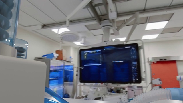 医用呼吸机-生命支持系统视频素材
