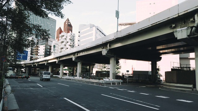 东京的交通街道视频下载