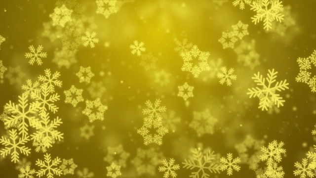 雪花颗粒无缝循环屏幕动画。视频素材