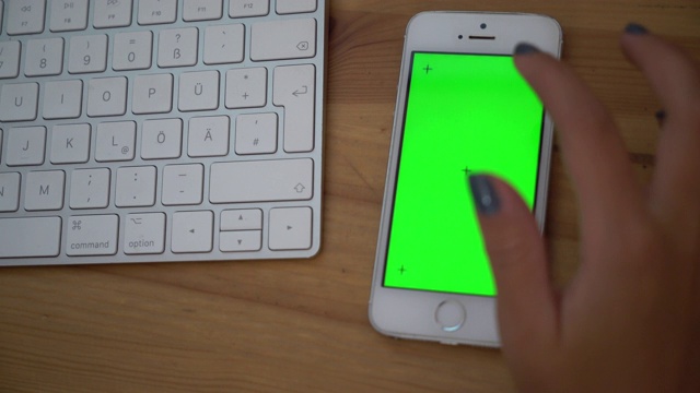 绿屏的智能手机视频下载