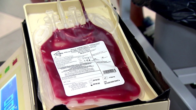 血液混合实验室摇床视频素材