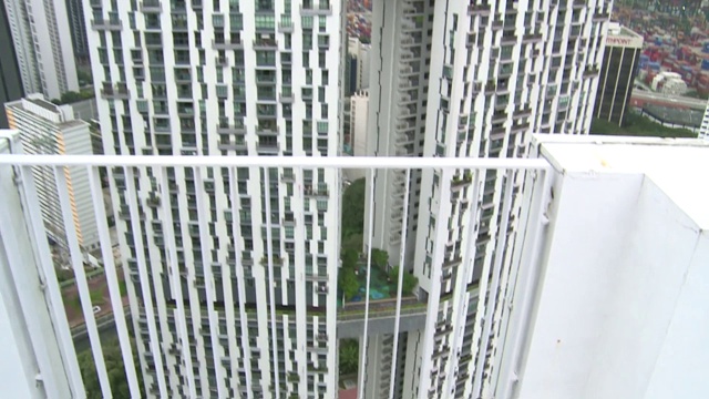 新加坡的公寓楼视频下载